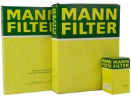 Mann-Filter W 712/52 Olejový filter + Mann-Filter CUK 2882 Filter, vetranie priestoru pre cestujúcich