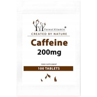 FOREST VITAMIN Caffeine 200mg 100tabs ENERGIA VITALITA KONCENTRÁCIA