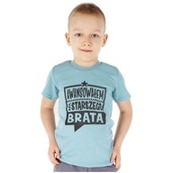 T-SHIRT BLUZKA KOSZULKA r.92 dla STARSZEGO BRATA