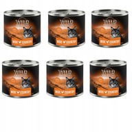 Wild Freedom Wide Country 6x200g kurczak dla kotów dorosłych