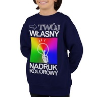 Bluza z własnym nadrukiem DZIECIĘCA r 3/4 lata NY