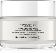 Revolution Skincare Hyaluronic Acid hydratačná nočná maska na tvár