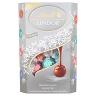 Lindt LINDOR Praliny czekolada mleczna, biała 337g