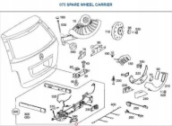 MERCEDES ML KLASA W164 switch / A1648709651