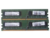 Pamięć DDR2 2GB 800MHz PC6400 Qimonda 2x 1GB Dual