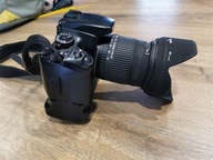 Lustrzanka Canon EOS 400D REBEL KIT XTI + SIGMA 17-70 + PLECAK+ BATERY GRIP