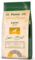 FITMIN Mini Puppy Lamb and Beef 12kg