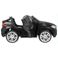 BMW X6M XXL dla 2 dzieci Lakier Czarny + Pilot + Ekoskóra + Pasy +