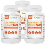 SAW PALMETTO 600mg PALMA SABAŁOWA PROSTATA 3x120ka