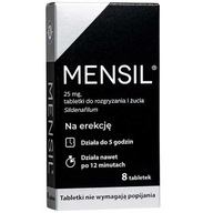 MENSIL 25mg 8 tabletek | Erekcja Potencja Seks
