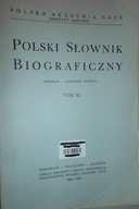 Polski słownik biograficzny t.XI - Praca zbiorowa
