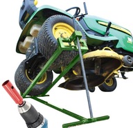 Atv zdvihák pre kosačku štvorkolka traktor 400kg + Adapter na zdvíhanie a spúšťanie kosačky, traktora, štvorkolky, atv