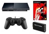 Konsola PlayStation 2 PS2 slim + HDMI + Gran Turismo 3
