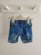 Nutmeg denim jeans krótkie spodenki szorty 98 cm