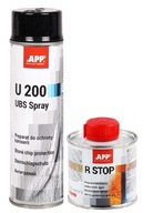 App baranek U200 konserwacja podwozia 500ml spray czarny APP R-STOP NA RDZĘ