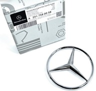 MERCEDES C E S OSZTÁLY HÁTSÓ CSOMAGTÉRAJTÓ CSILLAG EMBLEMA 90MM