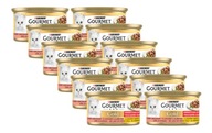 Purina Gourmet Gold łosoś/ kurczak w sosie 12x85g