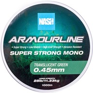 Kaprový vlasec Silný Nash Armourline Strong Mono Green 15 lb/0.35 mm 1000 m