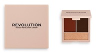 Makeup Revolution Face Powder Contour Compact Zestaw do konturowania Medium