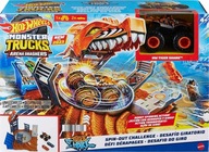 HOT WHEELS MONSTER TRUCK TRACK Arena Smasher Tiger Shark