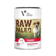 Raw Paleo karma mokra dla szczeniąt monoproteinowa puppy Beef 400g