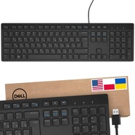 Membránová klávesnica Dell KB-216-BK-UKE čierna