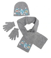 # komplet czapka szalik rękawiczki frozen 54