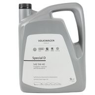 Syntetický olej Volkswagen Special D 5W-40 5L
