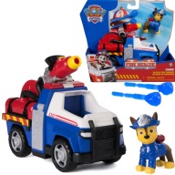 Mancs Őrjárat CHASE RENDŐRAUTÓ VÍZI RAKÉTÁK + FIRE RESCUE FIGURA