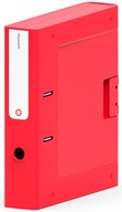 SEGREGATOR A4 BUDŻETOWY PLASTIKOWY ZAMYKANY 70mm moxom NEWBINDER RED