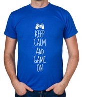 koszulka KEEP CALM AND GAME ON prezent