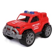 Straż pożarna duże Auto terenowe strażaków samochód Off Road 36x20x16cm