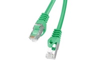Kabel krosowy patchcord F/UTP kat.6 0,5m zielony