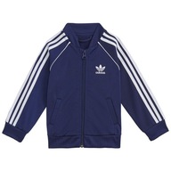 Adidas kids granatowa bluza na zamek 7/8y