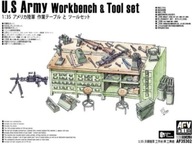 Sada pracovných stolov a náradia US Army 1:35 AFV Club 35302