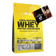 OLIMP 100% WHEY PROTEIN CONCENTRATE 700g NATURAL BIAŁKO WPC WITAMINY BCAA