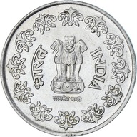 Moneta, India, 50 Paise, 1985