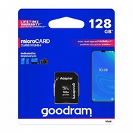 Pamäťová karta microSDHC 128 GB + SD adaptér