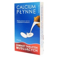 Calcium tekutá esencia calcium v kapsuliach na prehĺtanie 10 kapsúl