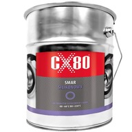 CX80 SMAR SILIKONOWY BEZBARWNY DO TWORZYW GUM 5KG