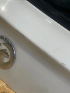 trunk door boot Opel Adam Biala