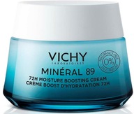 Vichy Mineral 89 bogaty krem nawilżająco-odżywczy odbudowujący bez zapachu