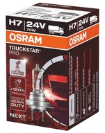 OSRAM H7 TRUCKSTAR PRO 24V TIR 70W 64215TSP NOWA GENERACJA PLUS 120%