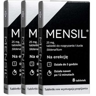 Mensil 25 mg 24 szt tabletki do rozgryzania żucia