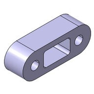 Adaptér na zväčšenie vzdialenosti o 38 mm Guľa Háčik 90mm pre Trailblazer 01-14