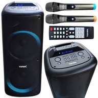 Tonsil PartyDance 1200 Głośnik Imprezowy Bluetooth Karaoke Kolumna Przenośn
