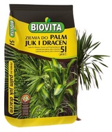 Ziemia do palm juk i dracen podłoże 5L Wydajne z nawozem Biovita