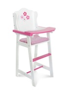 Jedálenská stolička pre bábiku Bayer Chic B008A20LXG Poškodené