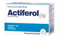Actiferol Fe żelazo 30 mg 30 kapsułek