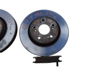 running board discs brake 293mm + plates front HONDA CR-V IV (RM_) 2012-2017